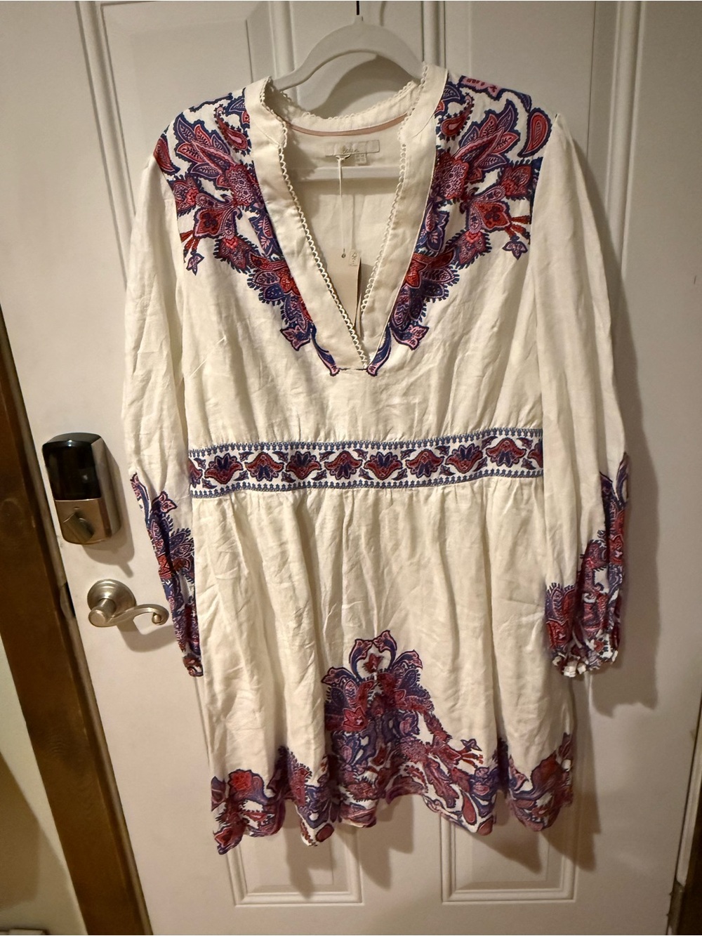 NWT Boden Boho Linen Dress Size 12